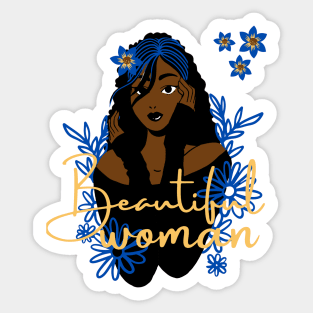 beautiful woman Sticker